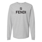 Men's Fendi Cotton Long Sleeve T-Shirt