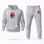 Men’s AC Milan Soccer Logo Hoodie Joggers Set