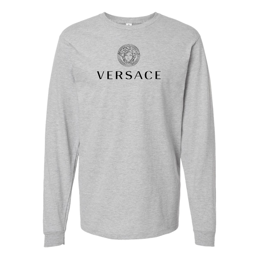 Men's Versace Cotton Long Sleeve T-Shirt