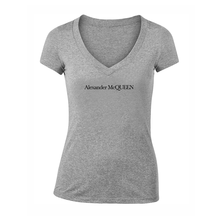 Women's Alexander McQueen V-Neck T-Shirt