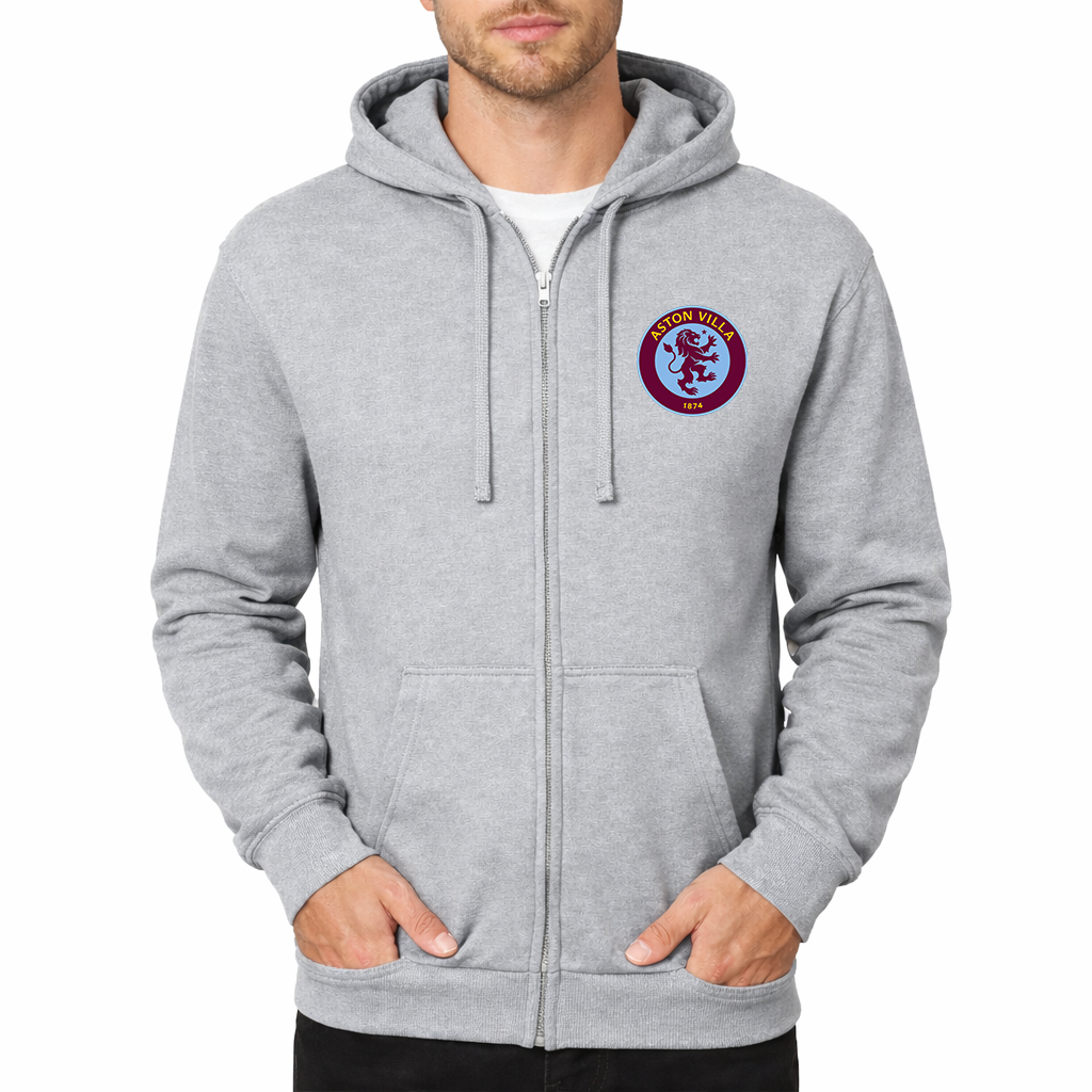 Men's Aston Villa FC Zipper Hoodie