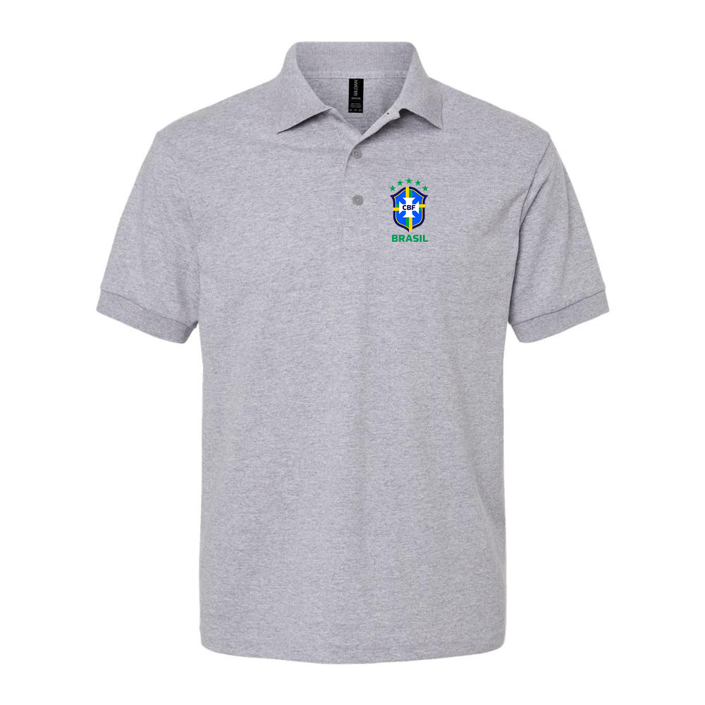 Men's Brasil National Soccer Team Dry Blend Polo