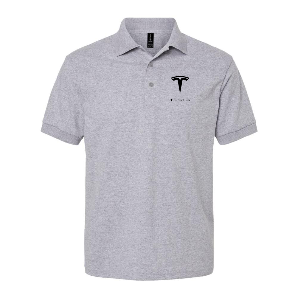 Men’s Tesla Motorsports Car Dry Blend Polo