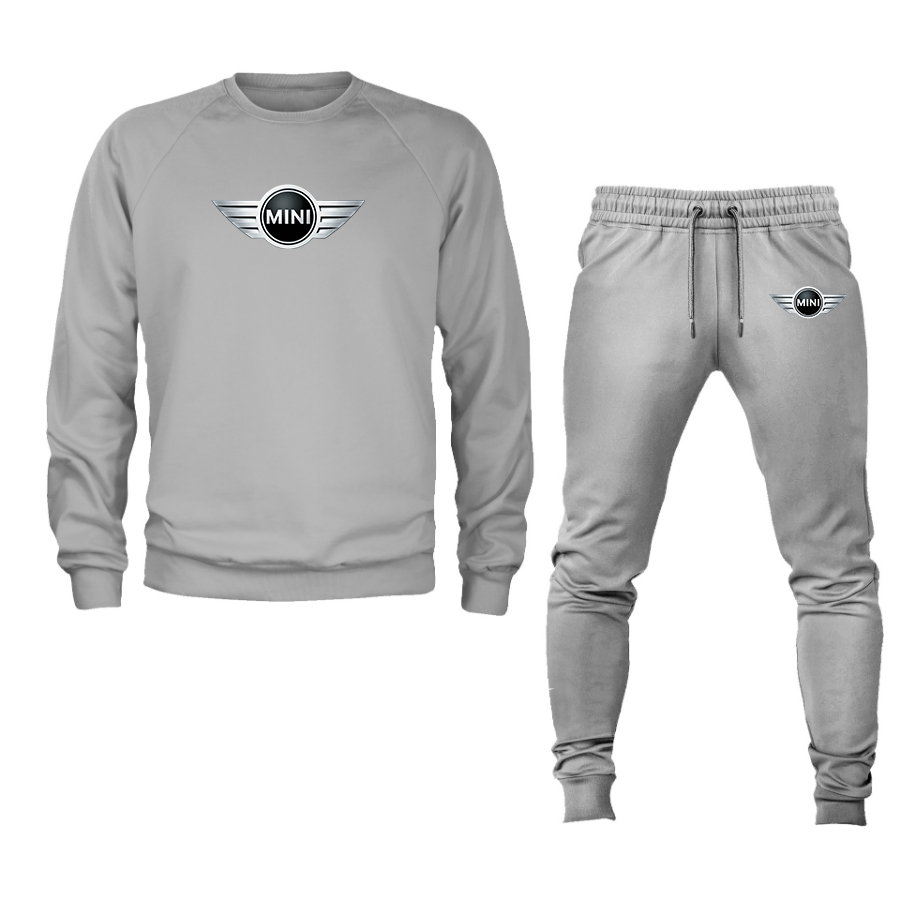 Men’s Mini Cooper Car Crewneck Sweatshirt Joggers Suit