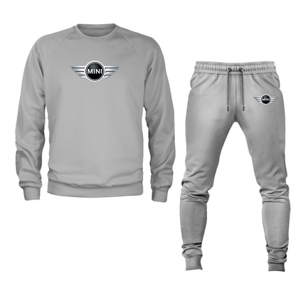 Men’s Mini Cooper Car Crewneck Sweatshirt Joggers Suit