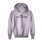 Youth Kids Coach Pullover Hoodie
