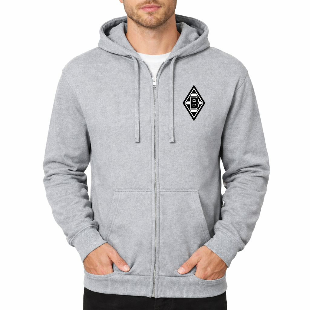 Men's Borussia Monchengladbach FC Zipper Hoodie