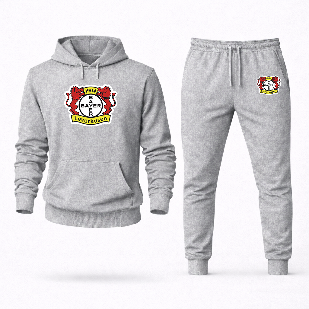 Men's Bayer Leverkusen FC Hoodie Joggers Set