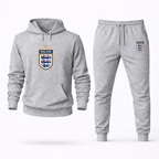 Men's England National Soccer Team Logo Hoodie Joggers Set