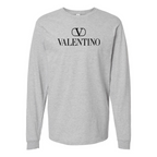 Men's Valentino Cotton Long Sleeve T-Shirt