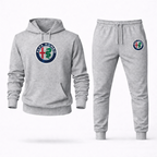 Men's Alfa Romeo Car Hoodie Joggers Set