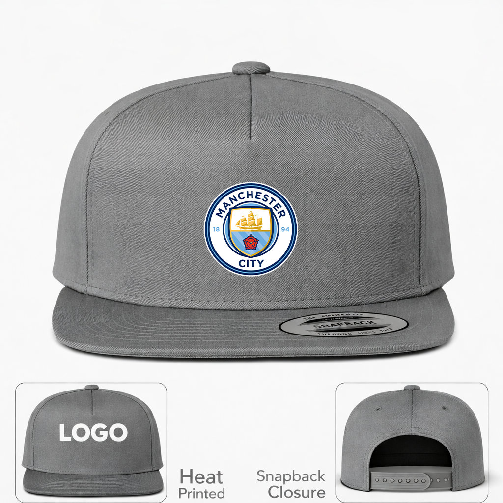 Manchester City Soccer Snapback Hat