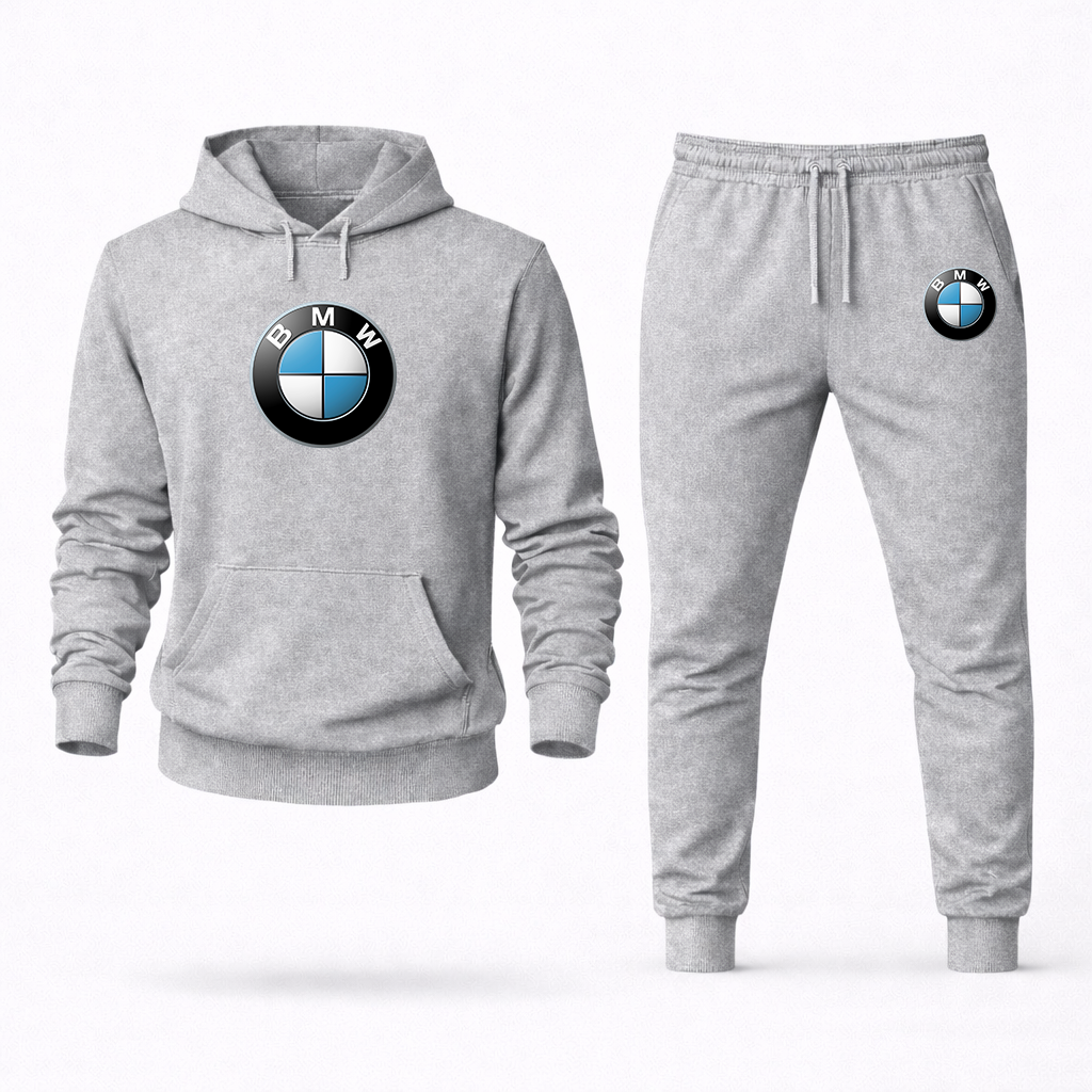 Men's BMW Motorsports Car Hoodie Joggers Set