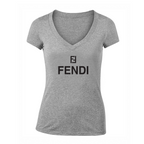 Women's Fendi V-Neck T-Shirt