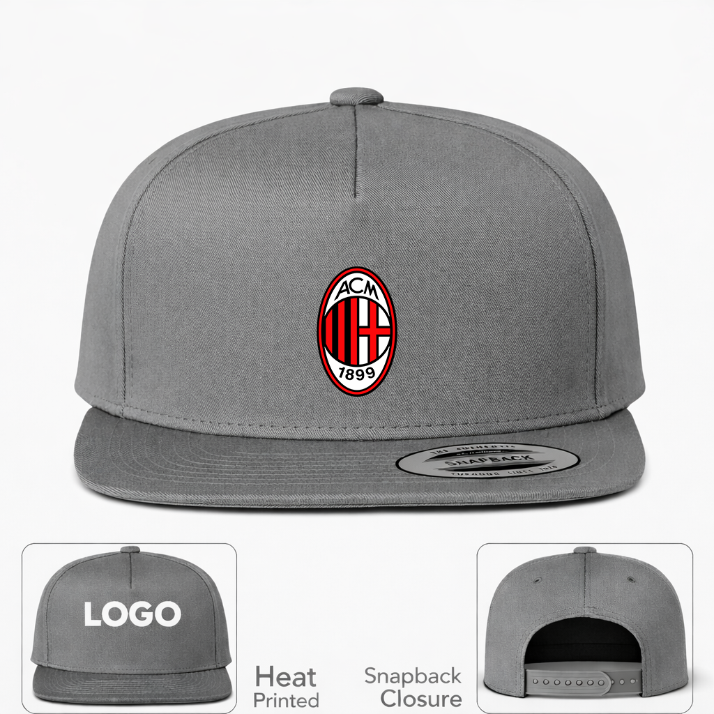 AC Milan Soccer Snapback Hat