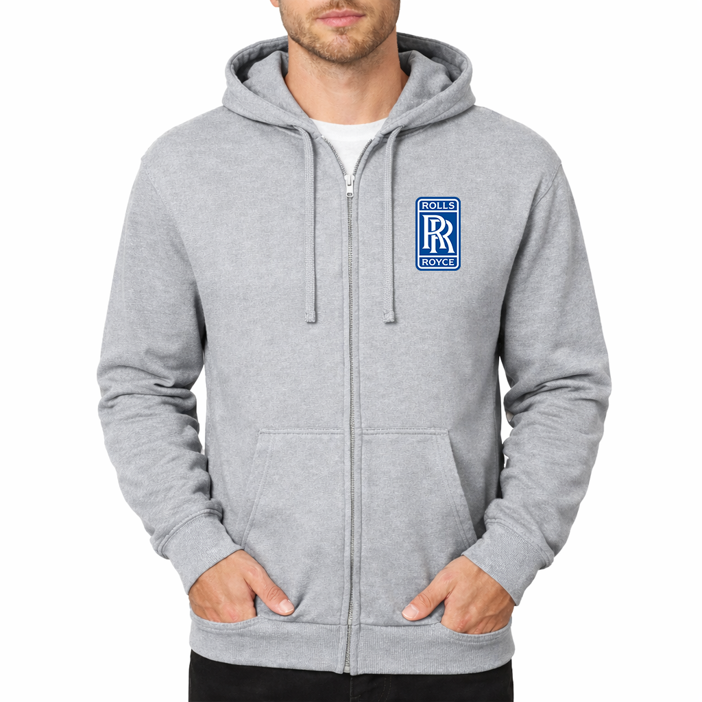 Men’s Rolls Royce Motorsport Car Zipper Hoodie