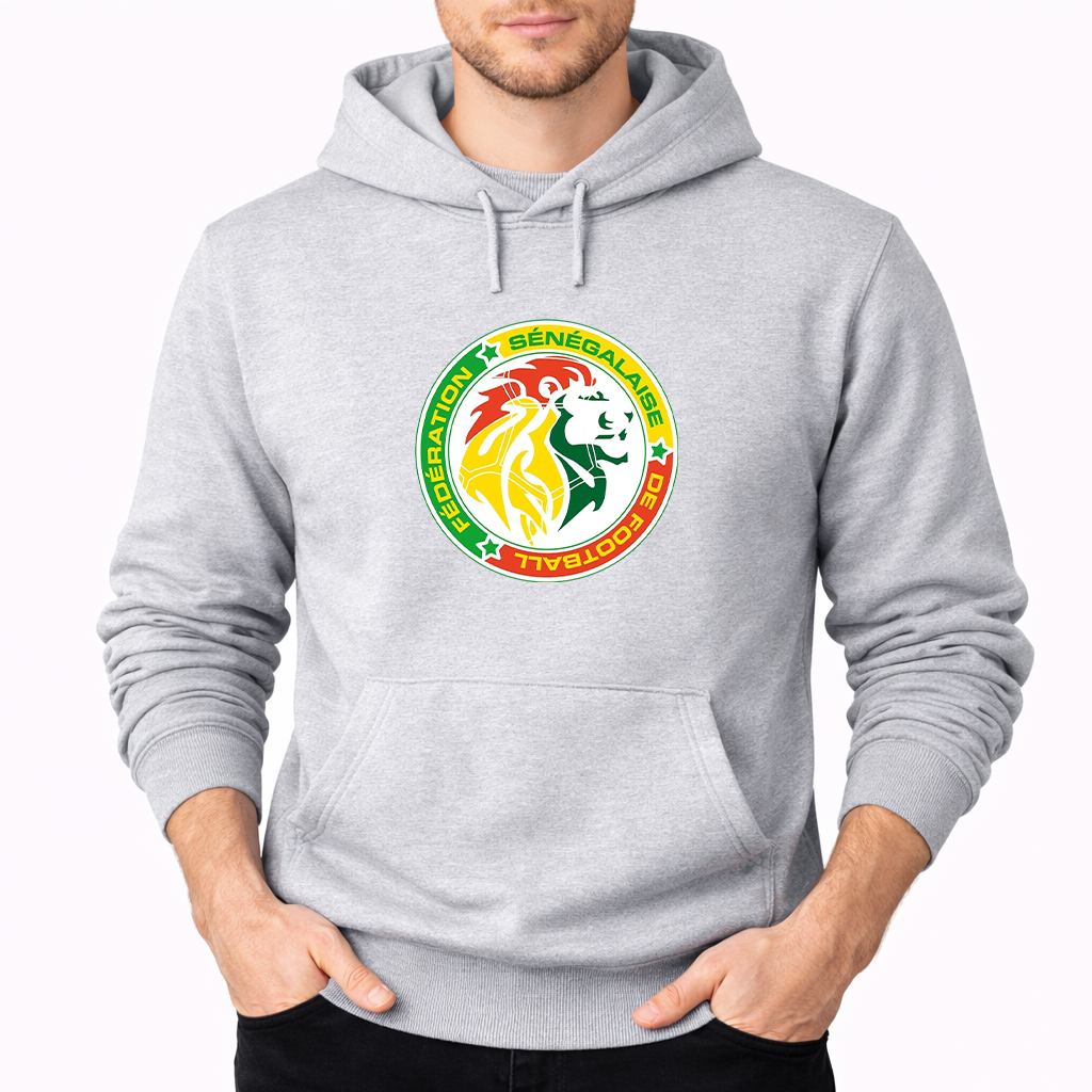 Men's Senegal National Soccer Team Pullover Hoodie