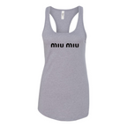 Women's Miu Miu Racerback Tank Top