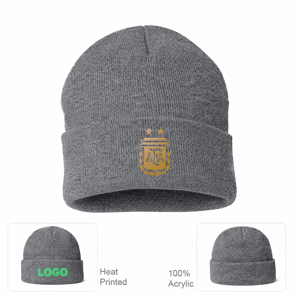 Argentina Soccer Beanie Hat