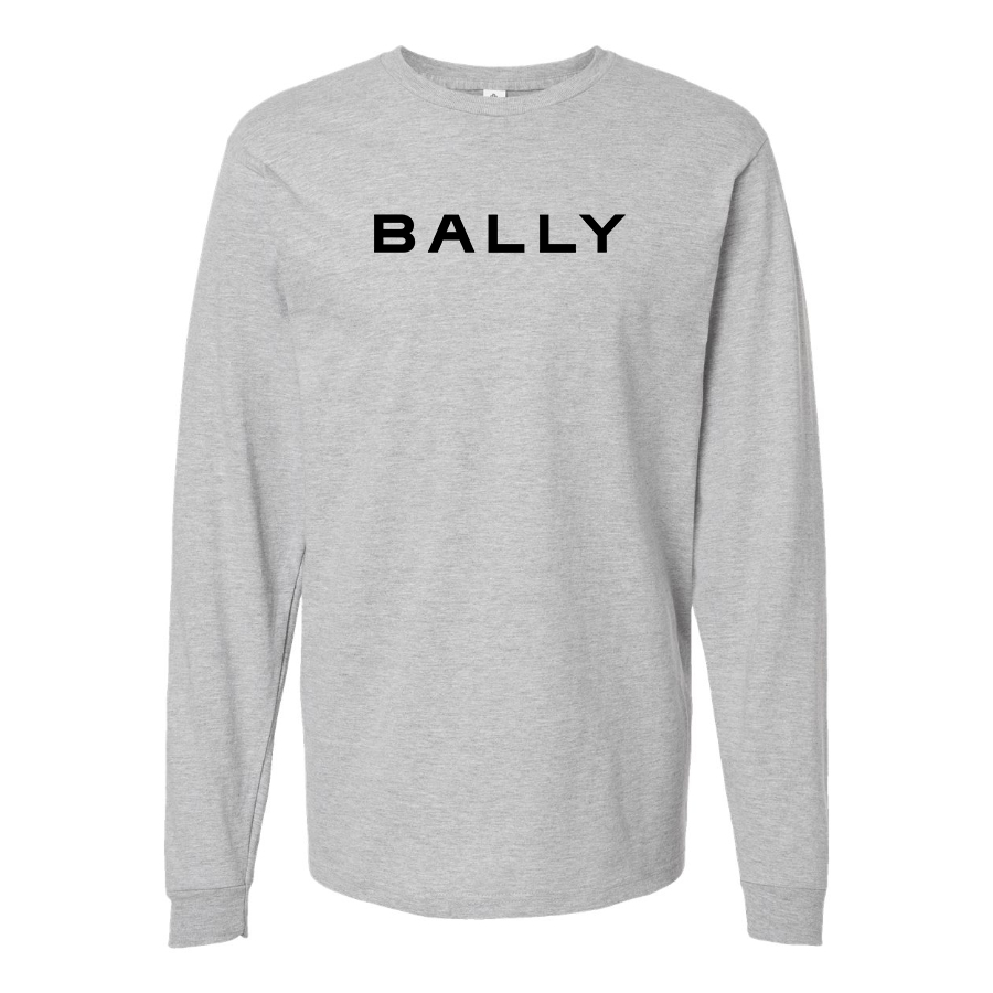 Men's Bally Cotton Long Sleeve T-Shirt