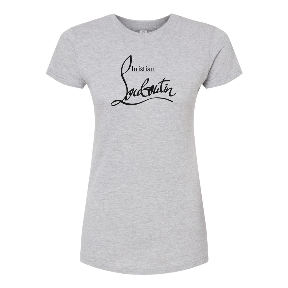 Women's Christian Louboutin Round Neck T-Shirt
