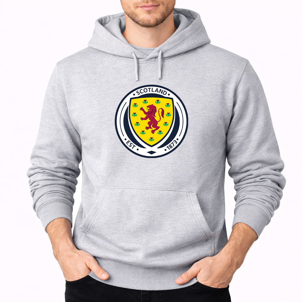 Men's Scotland National Soccer Team Pullover Hoodie