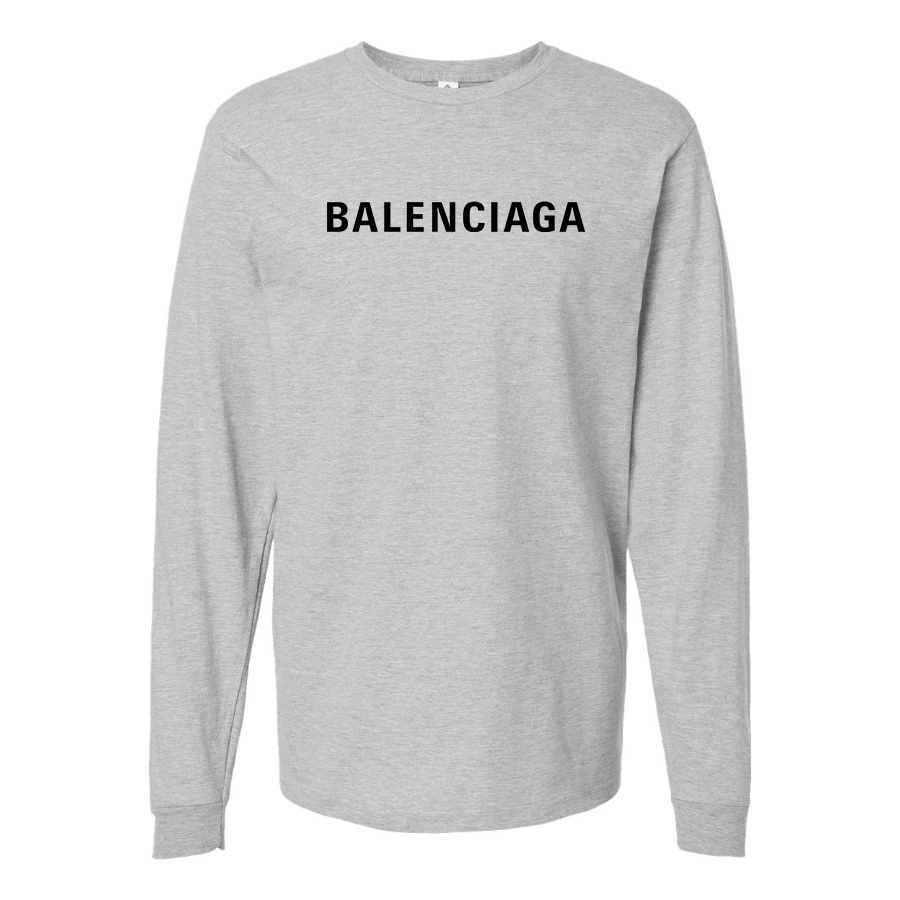 Men's Balenciaga Cotton Long Sleeve T-Shirt