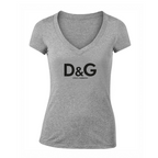 Women's Dolce and Gabbana V-Neck T-Shirt