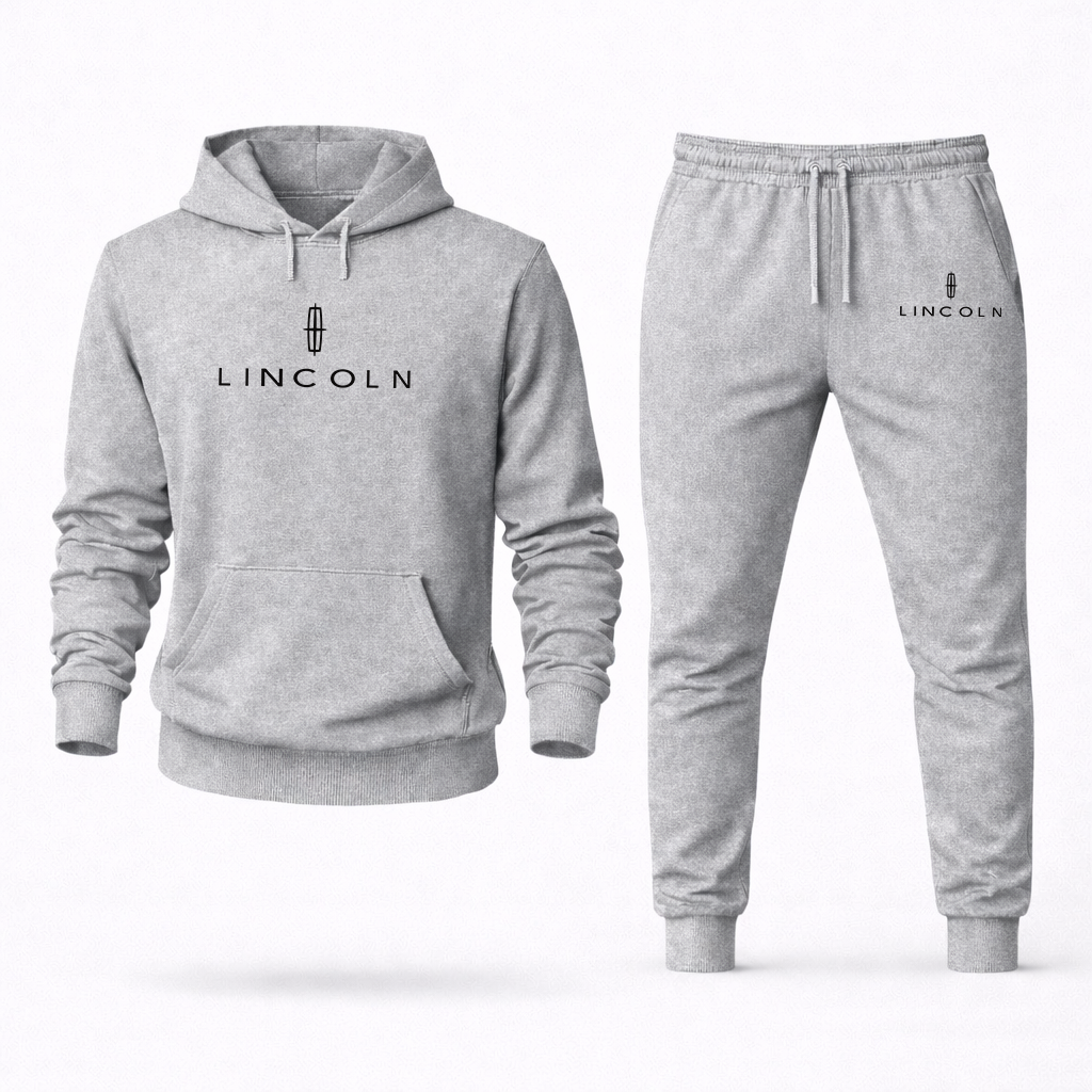 Men’s Lincoln Car Hoodie Joggers Set