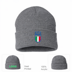 Italy National Soccer Beanie Hat