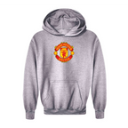 Youth Kids Manchester United Soccer Pullover Hoodie