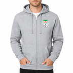 Men's Iran National Soccer Team Zipper Hoodie