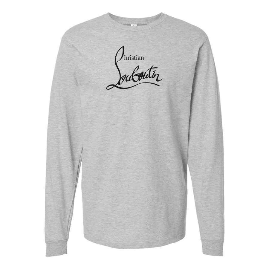 Men's Christian Louboutin Cotton Long Sleeve T-Shirt