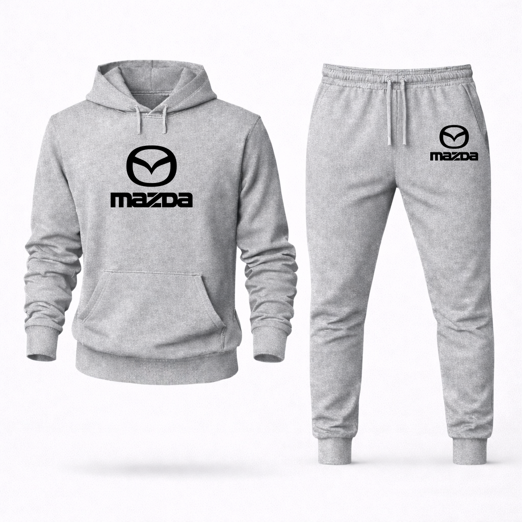 Men’s Mazda Car Hoodie Joggers Set