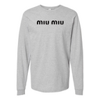 Men's Miu Miu Cotton Long Sleeve T-Shirt