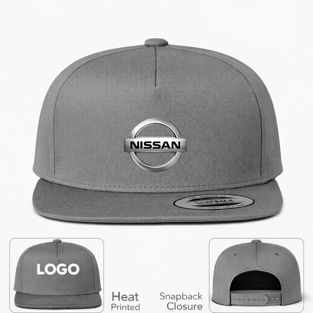 Nissan Motorsport Car Snapback Hat