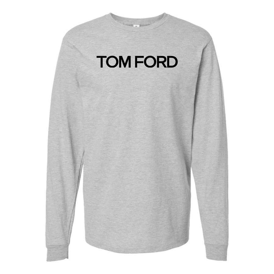 Men's Tom Ford Cotton Long Sleeve T-Shirt