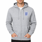 Men's England National Football Team Zipper Hoodie