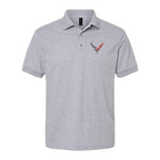 Men's Chevrolet Corvette Dry Blend Polo