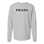 Men's Prada Cotton Long Sleeve T-Shirt