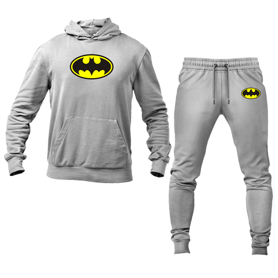 Men's DC Comics Batman Superhero Hoodie Joggers Set