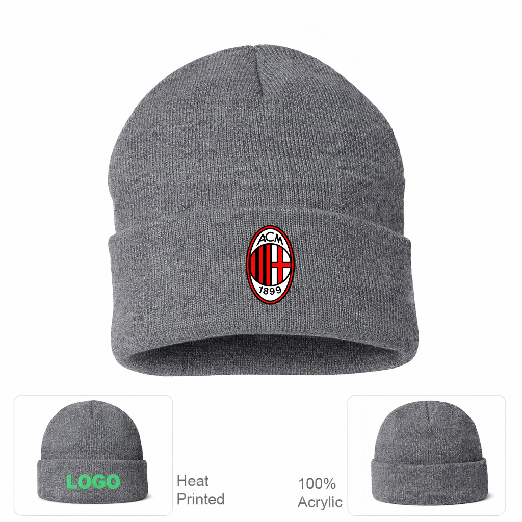AC Milan Soccer Beanie Hat