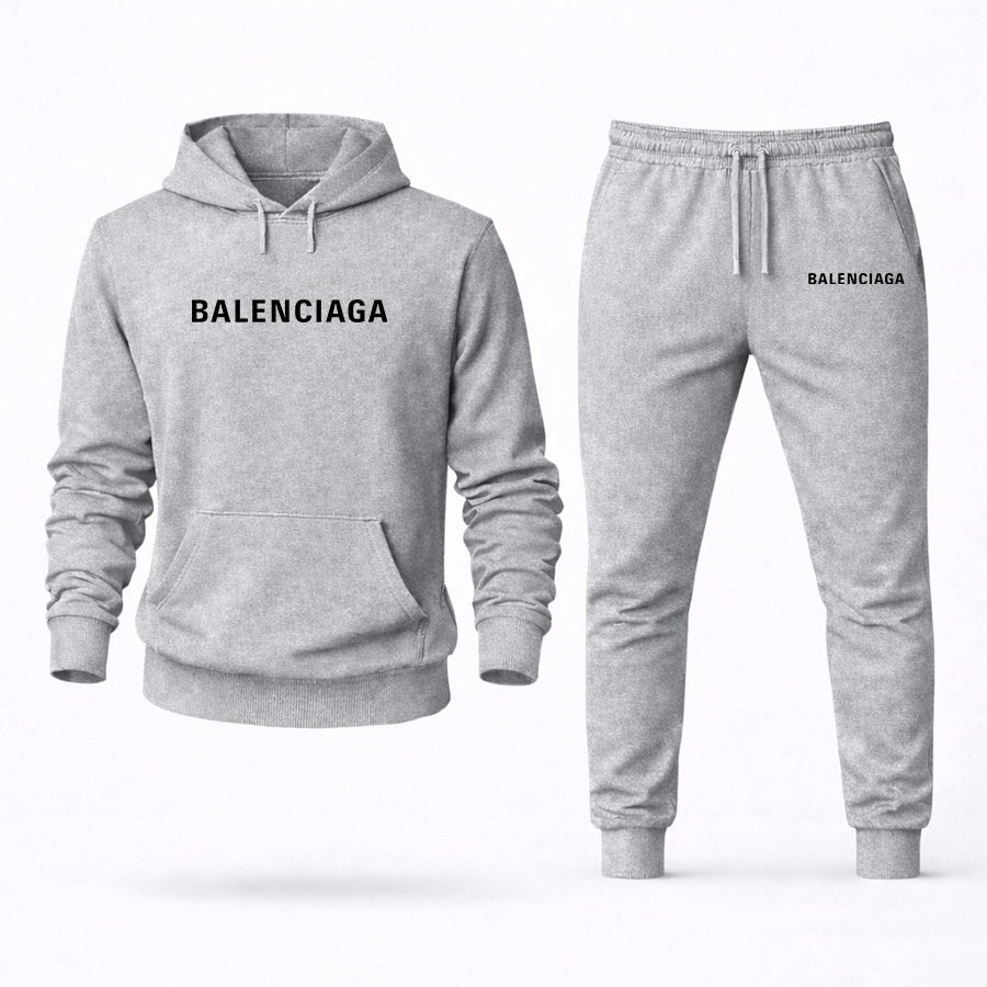 Men's Balenciaga Hoodie Joggers Set