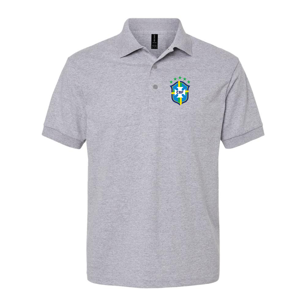 Men's Brazil National Soccer Team Dry Blend Polo
