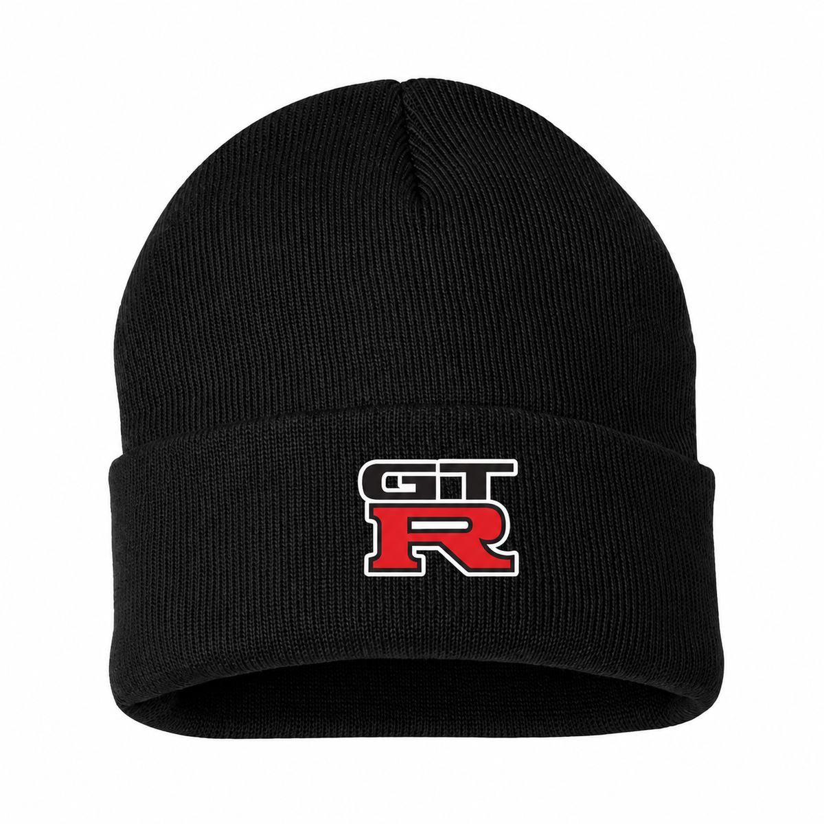 GTR Black beanie front main