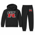 GTR youth hoodie jogger set, Black, Youth Large ages 10–12