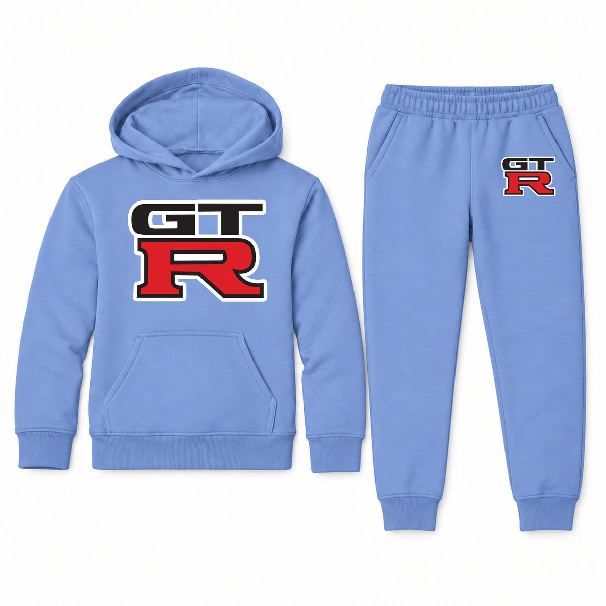 GTR youth hoodie jogger set, Carolina Blue, Youth Large ages 10–12
