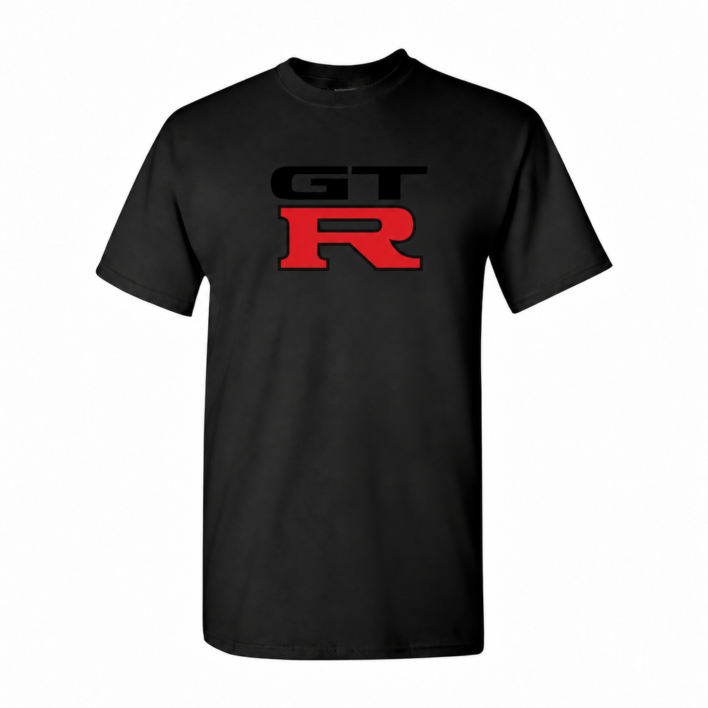GTR cotton T-shirt Black front