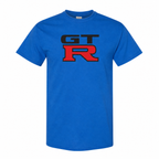 GTR cotton T-shirt Blue front