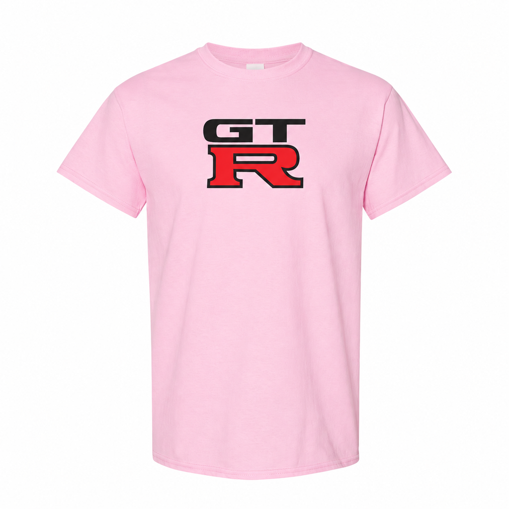 GTR cotton T-shirt Pink front